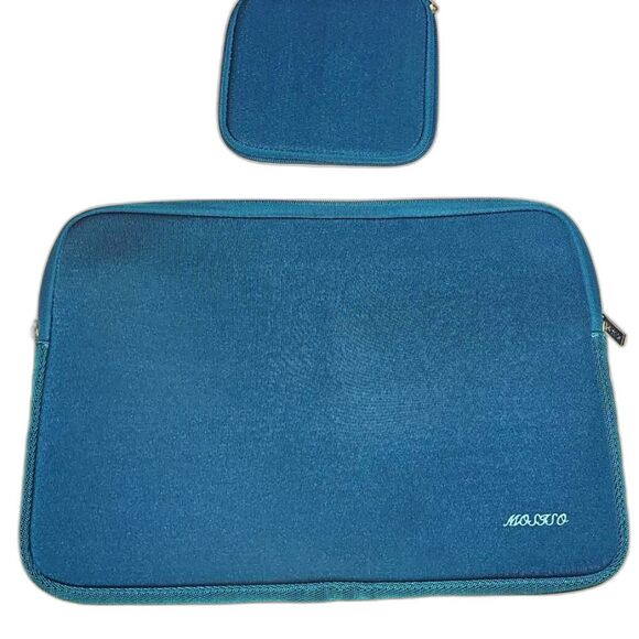 Laptop Sleeve by Mosiso and small access. Bag both zip Soft Padded Interiors - Picture 1 of 4